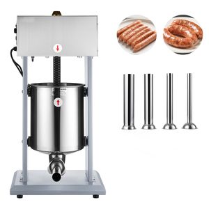 Insaccatrice Elettrica Professionale 10L Verticale in Acciaio Inossidabile con Regolazione Velocità Continua, Capacità 22LBS - Product Image 1