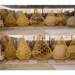 Dstexports Custom Metal Square <b>Frame</b> for <b>Wedding</b> Decorations New Inventory Wholesale Custom Metal Props for Christmas Dstexports - Product Image 1