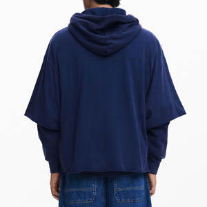 Conception OEM – Nouveau Hoodie Homme Grande Taille à Manches Longues Double Couche en Tissu Tricoté avec Impression Numérique – Idéal Hiver - Product Image 4