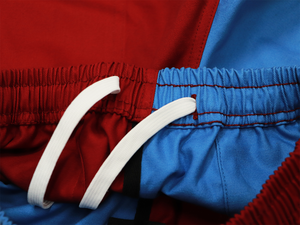 Wholesale Custom Design Cheap Western Footy <b>Shorts</b> With Pockets Sublimation Print - Product Image 4