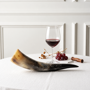 Grand chopes en corne de viking, chopes à boire artisanales en corne de bœuf - Product Image 2