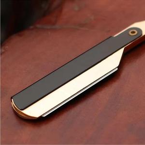 Luxury Barber Razor Professional Straight <b>Edge</b> Shaving <b>Tool</b> for Hair Beard Fade Styling - Product Image 2