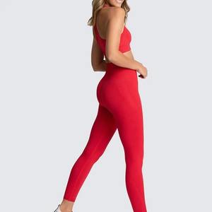 Ropa Deportiva de Compresión para Correr y Hacer Ejercicio, Conjunto de Yoga de 2 Piezas, Nuevo Diseño, Ropa Deportiva para Mujer para el Gimnasio - Product Image 2