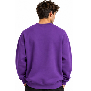 Sudadera de Cuello Redondo Extra Grande de Algodón Personalizada para Hombre, Proveedor de Fábrica al por Mayor, Etiqueta Privada, Pedidos al por Mayor, Marcas de Ropa Urbana, Minoristas - Product Image 4