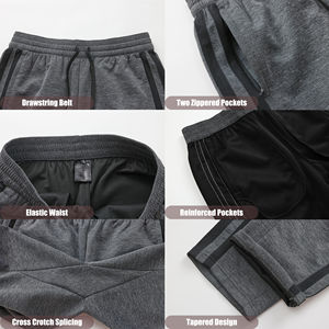 Pantalones Deportivos para Hombre, Estilo Informal, Transpirables, para Gimnasio, Entrenamiento, Senderismo, de Secado Rápido, Cintura Elástica, Pantalones Jogger, Venta al Por Mayor - Product Image 3