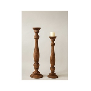 Natural Hardwood Wooden Candle <b>Holder</b> Designed for <b>Tealight</b> Candles Decorative Home and Office Display - Product Image 6