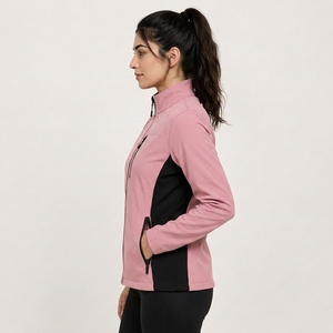 Chaqueta Softshell para Mujer, Protección Premium contra la Intemperie, Tejido Suave y Transpirable, Diseño Elástico y Cómodo para Senderismo y Running - Product Image 5