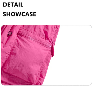 Pantalones Cortos Deportivos de Nailon Personalizados para Hombre, Color Rosa, Elegantes, para Gimnasio, Fitness, Ropa Urbana, Correr al Aire Libre, con Servicio OEM - Product Image 6