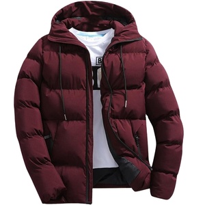 Manteaux d'hiver à bulles chauds et imperméables d'extérieur avec logo personnalisé pour hommes à bas prix Veste polaire matelassée imperméable en duvet - Product Image 1