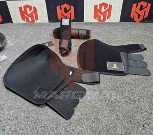 Botas de neopreno para caballos, protección de patas, botas de tendón para equinos, equipo veterinario ecuestre suave para montar. - Product Image 5