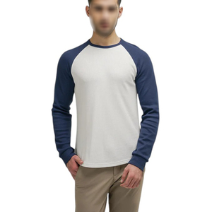 Camisetas Raglán Modernas de Manga Larga, Corte Ajustado, Mezcla de Algodón, para Uso Casual, de Buena Calidad, Personalizables, Nueva Colección para Adultos - Product Image 1