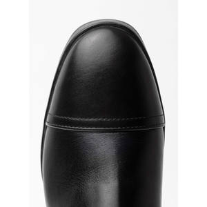 Botas de equitación largas con cremallera para hombre, de cuero auténtico marrón, con cordones, hasta la rodilla, para polo y equitación. - Product Image 5