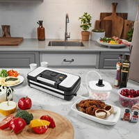 Machine de scellage automatique en plastique portable pour le stockage des aliments domestique Mini scellant électrique automatique sous vide pour aliments
