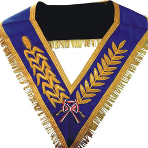 Faja Masónica Premium Hecha a Mano con Bordado y Detalles de Hilo Metálico, Material Duradero, Colores y Tamaños Personalizados - Product Image 1
