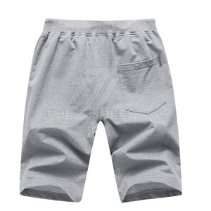 Pantalones Cortos Deportivos para Hombre, 100% Algodón, Casuales, Transpirables, Ecológicos, Cómodos, Corte Recto, Tendencia Diaria - Product Image 2