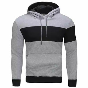 Ensemble de survêtement à capuche pour homme avec blocs de couleur, manches longues, décontracté, avec cordon de serrage et poches latérales, idéal pour l'automne - Product Image 6