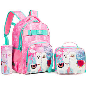 Mochila Escolar con Lentejuelas en Forma de Corazón para Niñas, Impermeable, de Nailon, Gran Capacidad, Conjunto de Mochila Escolar para Niños, Mochila Moderna para Estudiantes - Product Image 5