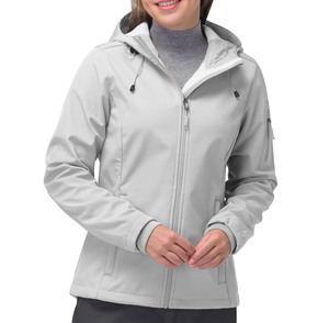 Veste softshell pour femme avec logo personnalisé, vêtements d'aventure en plein air, vêtements de neige coupe-vent avec emballage personnalisable, veste softshell pour femme - Product Image 1