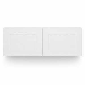 Kitchen Cupboard 36 x 12 Inch <b>Wall</b> <b>Cabinet</b> Painted Shaker Plywood Carcase Kitchen <b>Cabinets</b> Ready to Ship USA W3612 - Product Image 2