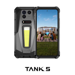 8849 TANK 5 Rugged Mobile Phone 5G <b>Android</b> 16 Esim Dimensity 9400 Amoled 17600mAh <b>Projector</b> Phone 18+512GB Night Vision WIFI 7 - Product Image 1