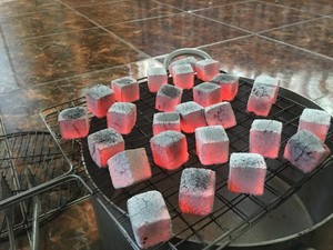 {HOT - DEAL} - SHISHA/ HOOKAH COCO CARBÓN CALIDAD DE LUJO DE VIETNAM/CUBO HEXAGONAL Y ROUN - Product Image 2