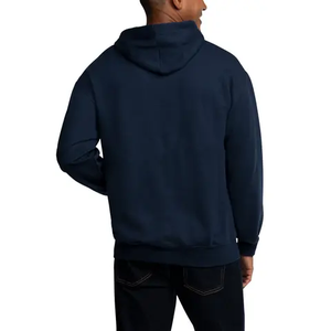 Sweat-shirts décontractés pour hommes, fabriqués en usine OEM, surdimensionnés, avec logo personnalisé imprimé en relief. - Product Image 2
