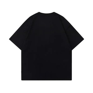 Solid Summer 100% Cotton <b>Plain</b> Oversized Tshirt Heavy Weight Custom Foam 3d Screen Logo Men Puff Print Tee T Shirt - Product Image 6