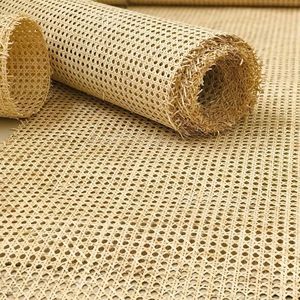 Premium Natural Rattan <b>Cane</b> Webbing Roll Hexagonal Open Weave for <b>Chair</b> Seat Repair Cabinet Door Furniture Decoration - Product Image 6