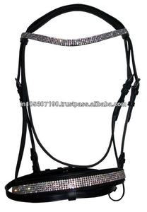 Bride de cheval en cuir de créateur Halters élégants pour les sports équestres - Product Image 3