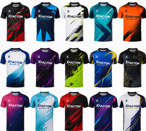Fournisseur chinois, design original, maillots de football américain de style entraînement, respirants, séchage rapide, durables, polyester pour adultes, rugby - Product Image 3
