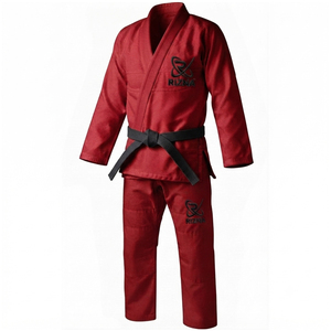 OEM Unisex Karate Uniforms 240g 100% Polyester Lightweight Breathable Windproof Anti-Bacterial Eco-Friendly Durable High - Product Image 2