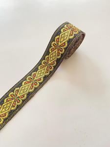 Custom Polyester Tribal Pattern Jacquard <b>Webbing</b> Tapes for Garment - Product Image 2