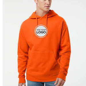 Sweat à capuche unisexe uni en gros, équivalent SS4500, avec logo personnalisé et impression en relief - Product Image 6