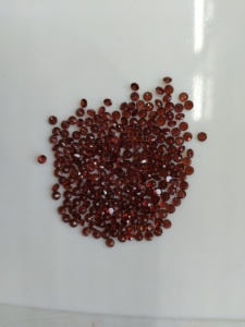 Granat rouge naturel 3MM, coupe ronde brillante, pierre précieuse de qualité supérieure pour la fabrication de bijoux - Product Image 4