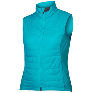 Gilet matelassé pour femme, logo personnalisé OEM, léger, matelassage en losanges, chaud, sans manches, pour la randonnée - Product Image 5