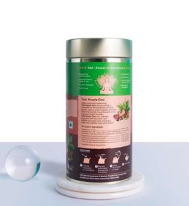 Organic India Tulsi Assam Masala Chai en Polvo, Lata de 100 g - Product Image 2