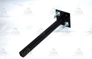 Bras de remorquage CMK MAKE Curve C Rail en acier noir avec support de montage pour usage industriel, fabriqué au Gujarat - Product Image 6