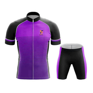 Ensembles de cyclisme numériques unisexes en polyester 100 % respirant, coupe-vent, anti-UV et à séchage rapide, personnalisables OEM, par Solid Traders - Product Image 1