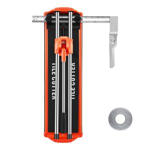 Coupe-carreaux manuel de 17 pouces avec double rail, roue en carbure de tungstène de précision, poignée antidérapante pour carreaux muraux polis - Product Image 1