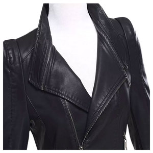 Most popular design lightweight Women Leather <b>Jacket</b> Soft Leather Material Top trending Class Fashioned Women Leather <b>Jacket</b> - Product Image 3
