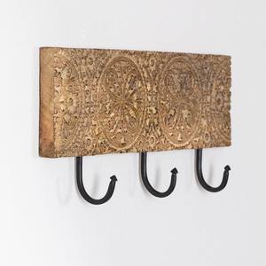 Porte-manteau mural en bois Vandana Flux Radiant - Product Image 3