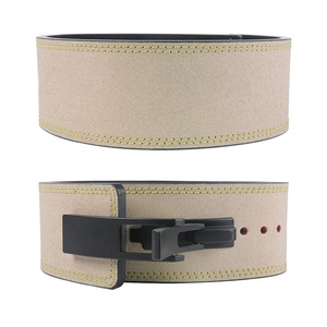 Ceinture de soutien lombaire réglable en cuir avec fermeture auto-agrippante pour l'entraînement musculaire et la musculation, design unisexe - Product Image 6