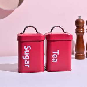 Recipientes de cocina de metal de alta calidad, herméticos, resistentes a fugas, para almacenamiento de alimentos, con capacidad para almacenar azúcar. - Product Image 6