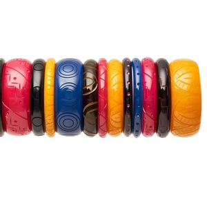 Brazalete Minimalista de Resina, Joyería de Moda para Mujer, Brazaletes de Resina, Brazalete Elegante - Product Image 2