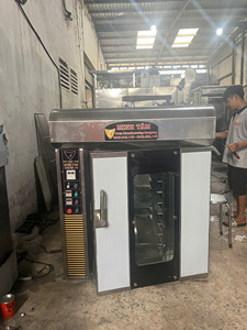 Four rotatif électrique 8 plateaux Minh Tam LX8M pour boulangerie, portable et multifonctionnel, protection contre la surchauffe, 220V/380V, nouveau Vietnam - Product Image 3