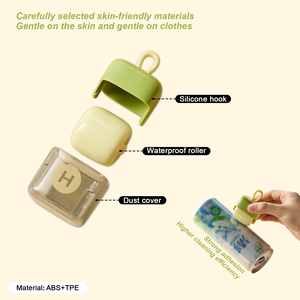 Rodillo Quitapelusas Cuadrado Mini, Reutilizable, Portátil y Lavable, Diseño Patentado, Eliminación de Pelusa y Polvo de <span class=keywords><strong>la</strong></span> <span class=keywords><strong>Ropa</strong></span> y Pelo de Mascotas - Product Image 3