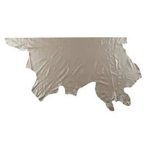 Cuir Aniline Champagne Luxueux et Souple de Qualité Supérieure, Idéal pour les Idées de Décoration Intérieure Élégante et les Accessoires de Design Intérieur - Product Image 2
