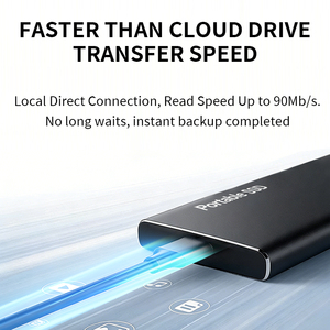USB 3.1 타입-C 외장형 SSD 휴대용 하드 드라이브 - Product Image 4