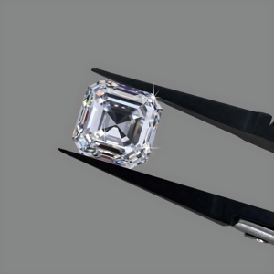Meilleur Prix Diamant de laboratoire cultivé taille Asscher 0,15-0,30 ct 3,00-3,50 mm Couleur D Pureté VVS-SI Diamant CVD en vrac taille brillant pour bijoux - Product Image 3