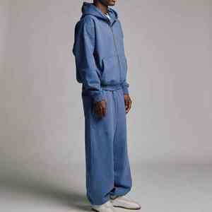 Jeans de Mezclilla Sólidos, Rectos, Oscuros, Casuales y Transpirables para Hombre, Venta al Por Mayor Directa de Fábrica, con Bordado, para Verano, Otoño e Invierno - Product Image 3